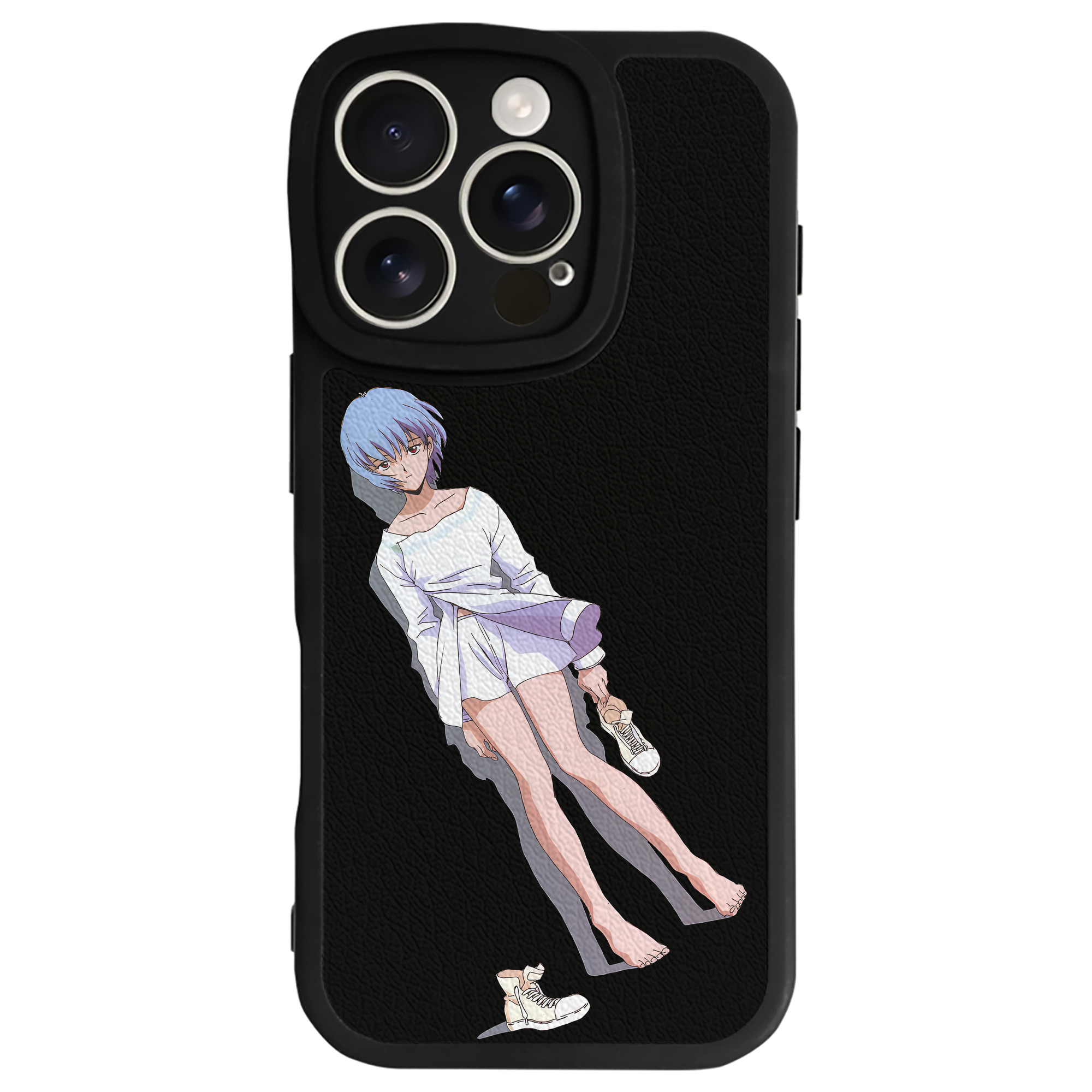 （画像用） EVA 新世紀エヴァンゲリオン 【iPhone 16シリーズ対応】シリコンスマホケース（レザー調） 材質：シリコン